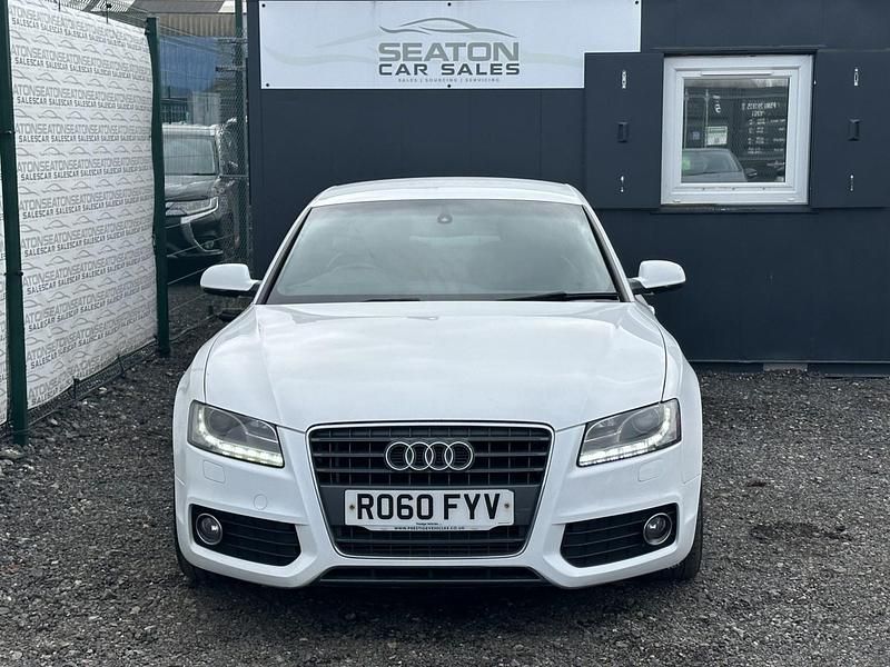 Used Audi A5 S-Line 170 HP (125 kW) 2010 White Coupe