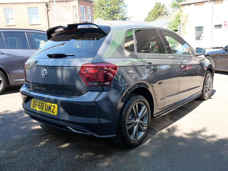 Used VW Polo R-line 115 HP (84 kW) 2019 Grey Hatchback