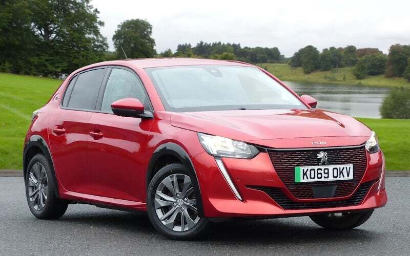 Red Used 2020 Peugeot e-208 Allure Hatchback | £10,850 (Fair price) - Image 1/4