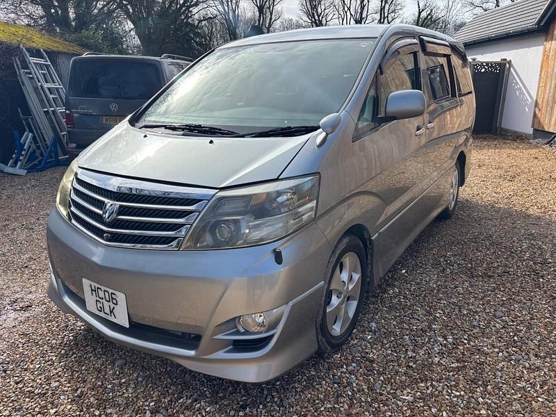 Used Toyota Alphard 159 HP (116 kW) 2006 Silver MPV