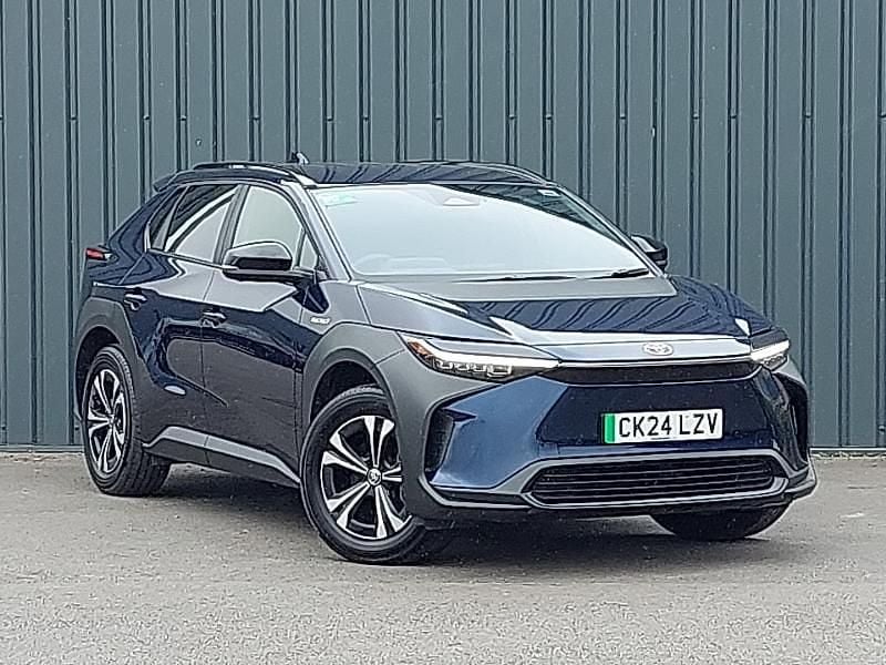 Blue Used 2024 Toyota bZ4X SUV | £25,198 (Fair price) - Image 1/4