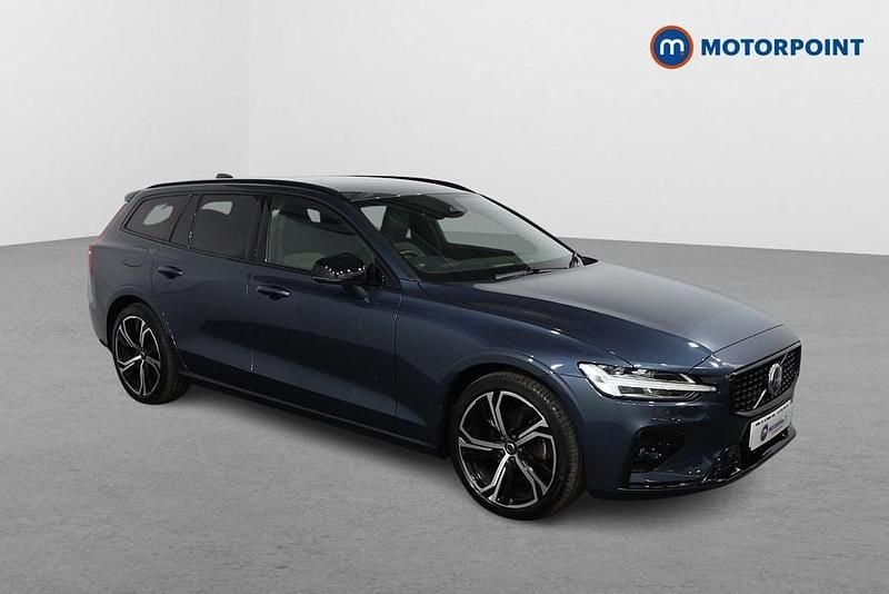 Blue Used 2022 Volvo V60 Plus Estate | £27,849 (Fair price) - Image 1/4