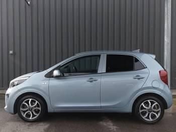 Used Kia Picanto 2019 Blue Hatchback