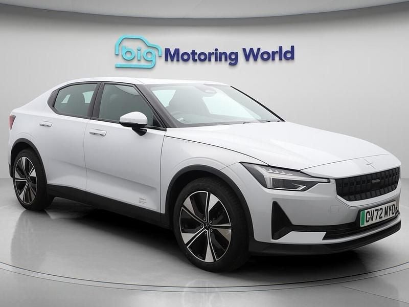 Silver Used 2022 Polestar 2 Long Range Single Motor Hatchback | £16,300 (Fair price) - Image 1/4