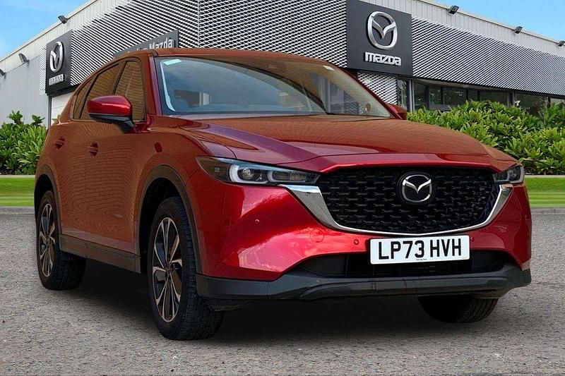 Red Used 2024 Mazda CX-5 Exclusive-Line SUV | £20,980 (Good price) - Image 1/4