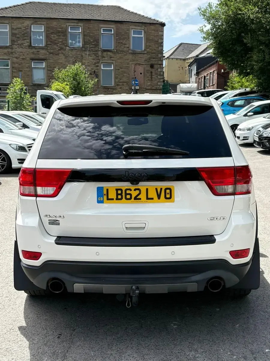 Used Jeep Grand Cherokee Limited 2012 White SUV