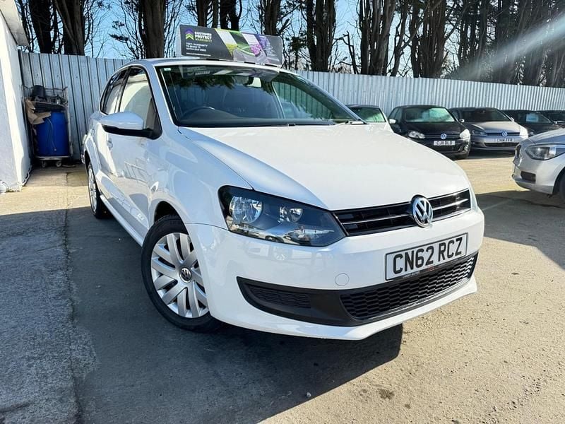 White Used 2013 VW Polo Hatchback | £6,795 (Good price) - Image 1/3