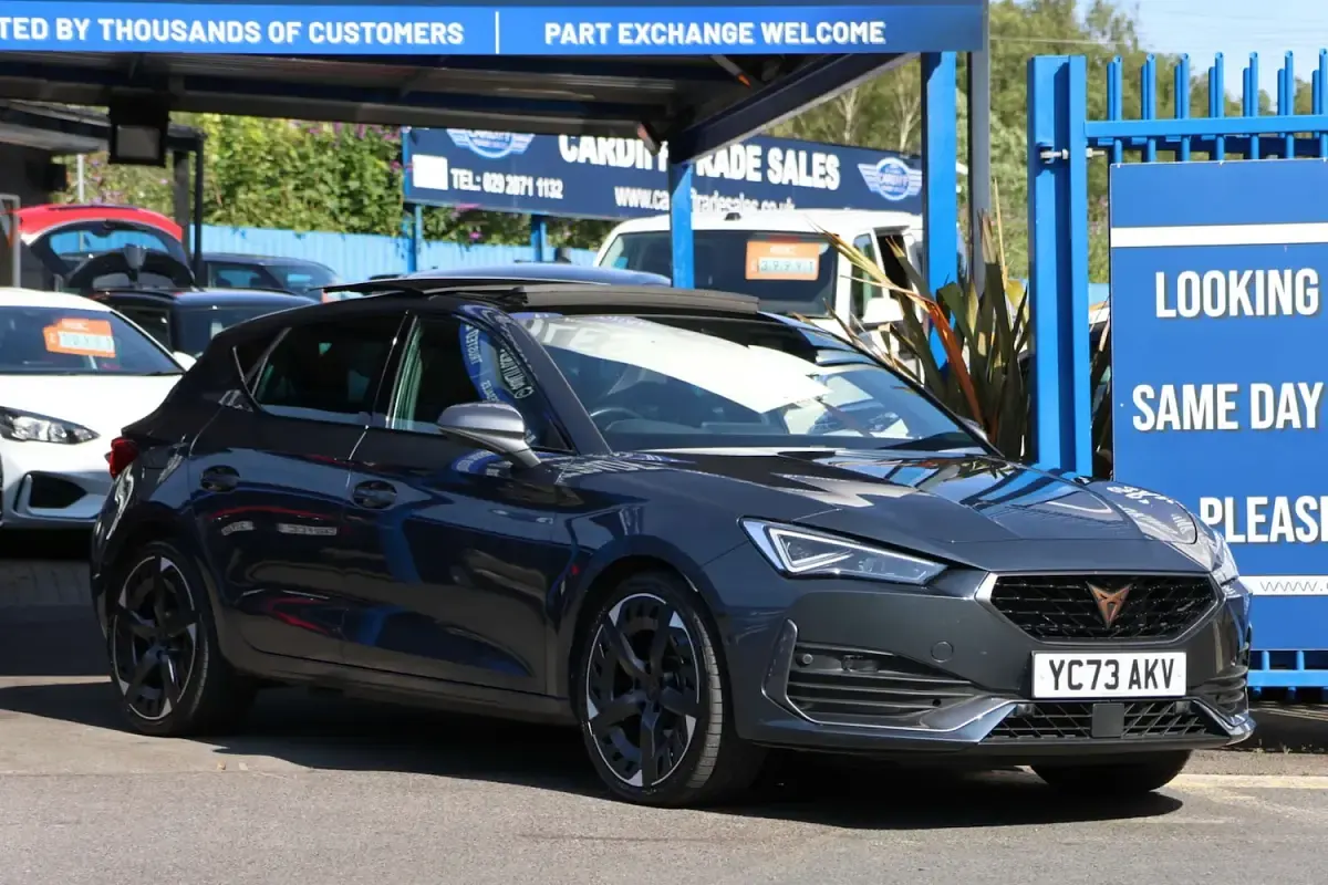 Used Cupra Leon VZ3 245 HP (180 kW) 2023 Grey Hatchback