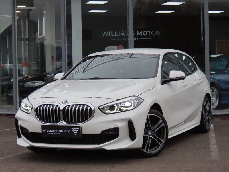 White Used 2020 BMW 118 M Sport Hatchback | £15,999 (Good price) - Image 1/4