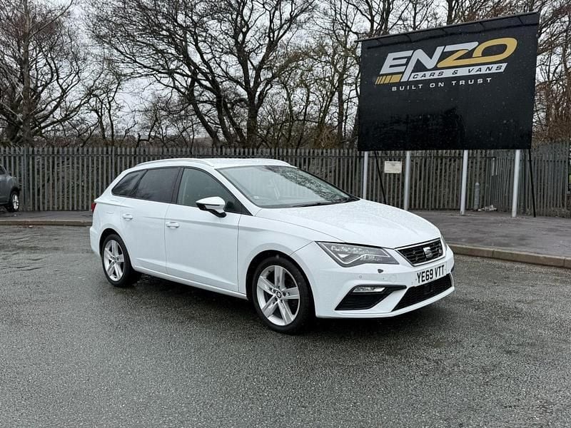 Used Seat Leon FR 2019 White Estate