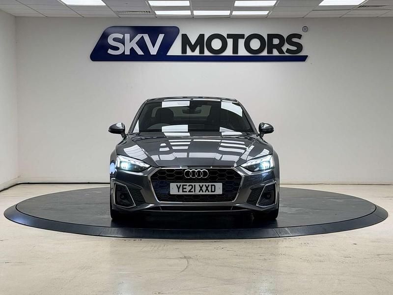 Used Audi A5 S-Line 204 HP (150 kW) 2021 Grey Coupe