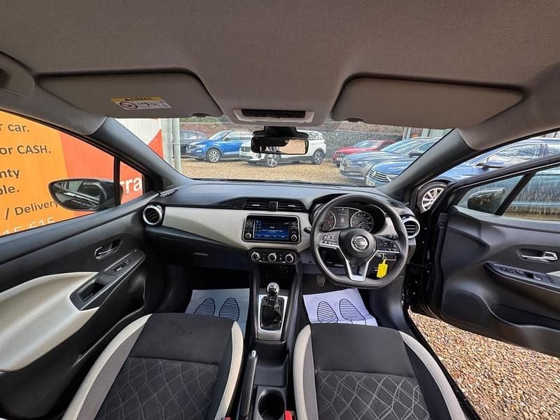 Used Nissan Micra Acenta 71 HP (52 kW) 2017 Black Hatchback