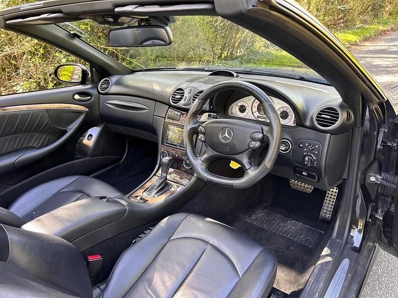 Used Mercedes CLK280 2007 Black Cabriolet