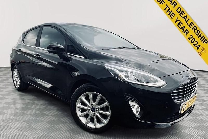 Black Used 2021 Ford Fiesta Titanium Hatchback | £10,499 (Super price) - Image 1/1