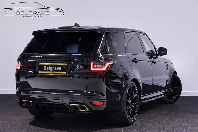 Used Land Rover Range Rover Sport SVR 575 HP (422 kW) 2022 Black SUV