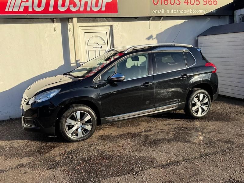 Black Used 2016 Peugeot 2008 Allure SUV | £4,395 (Fair price) - Image 1/4