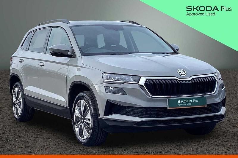 Used Skoda Karoq SE Drive 110 HP (80 kW) 2023 Meteor grey SUV