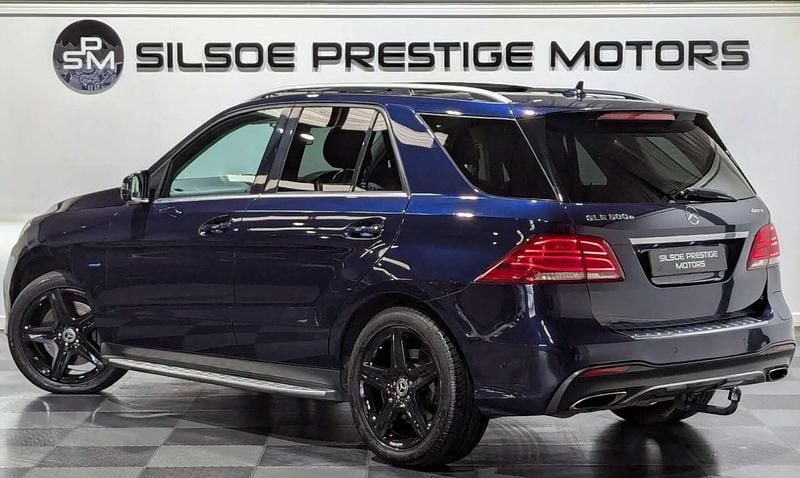 Used Mercedes GLE500 AMG Line Premium 2017 Blue Estate
