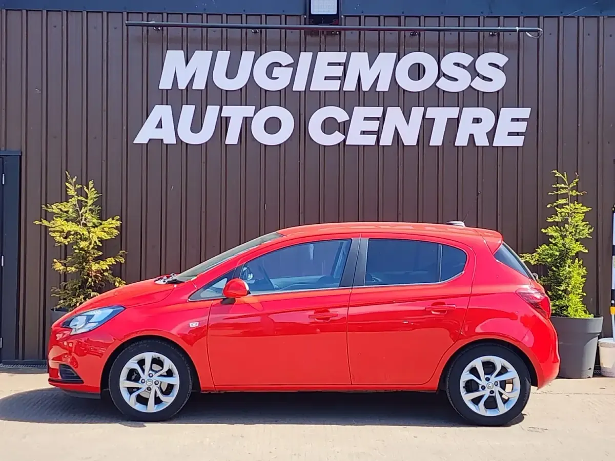 Used Vauxhall Corsa Sport 75 HP (55 kW) 2019 Red Hatchback