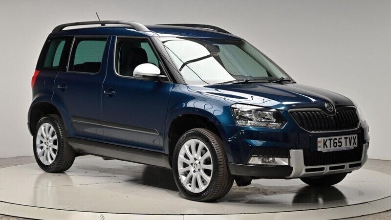 Blue Used 2016 Skoda Yeti SE SUV | £13,580 (A bit pricey) - Image 1/4