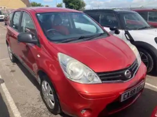 Red Used 2009 Nissan Note Visia MPV | £3,750 (A bit pricey) - Image 1/1