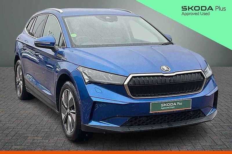 Used Skoda Enyaq iV 154 kW (210 HP) 2024 Race blue metallic SUV