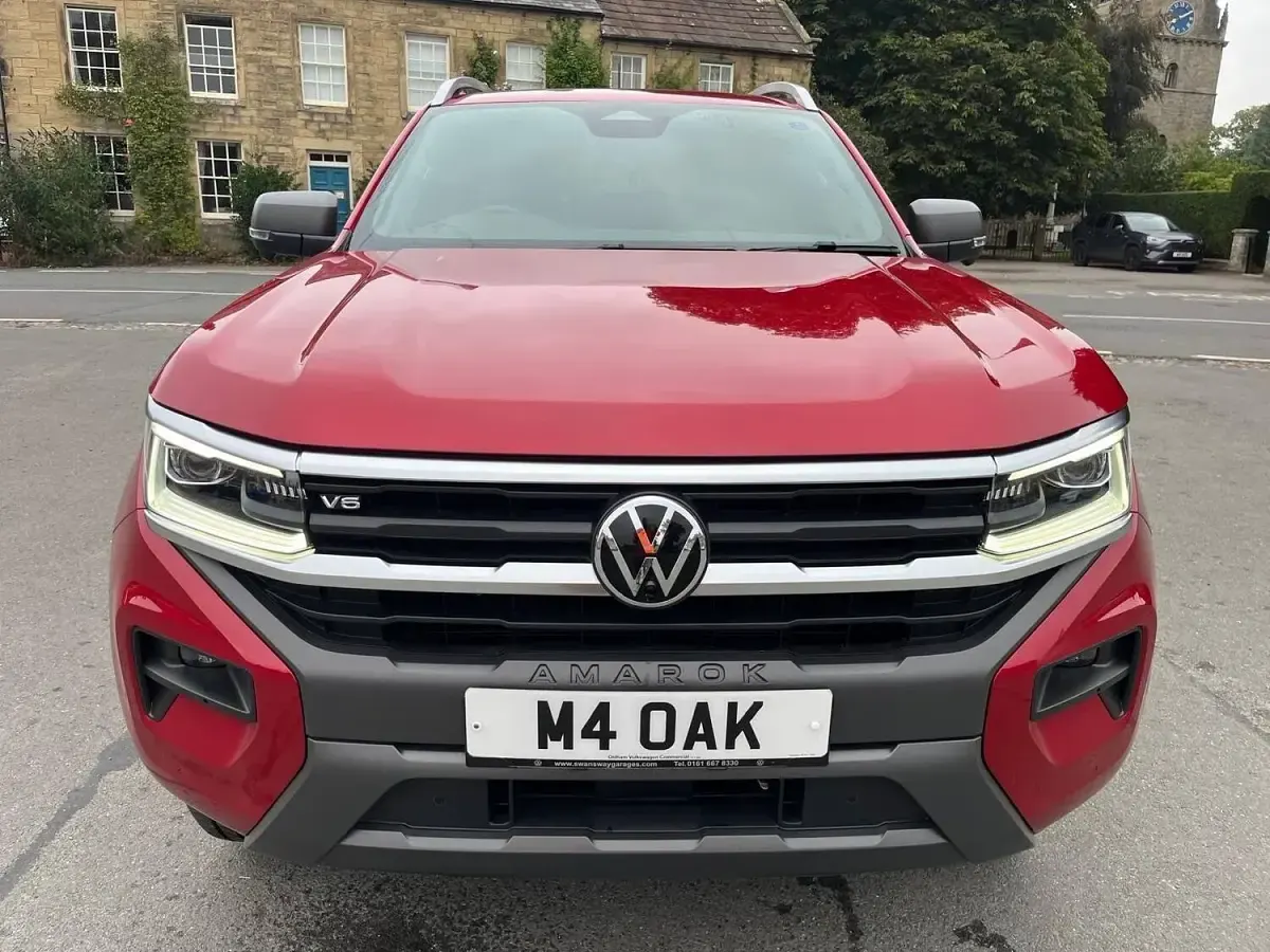 New VW Amarok PanAmericana 2025 Red Pickup
