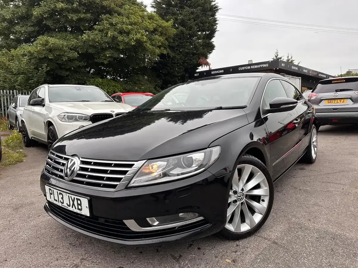 Used VW CC GT 140 HP (102 kW) 2013 Black Sedan