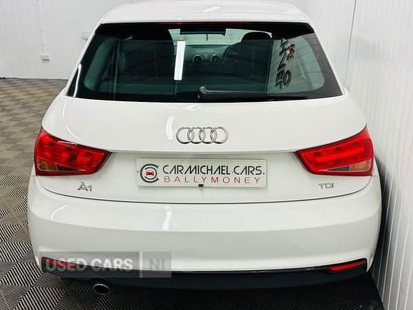 Used Audi A1 Sport 116 HP (85 kW) 2017 White Hatchback