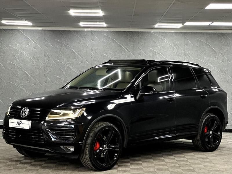 Used VW Touareg R-line Plus 262 HP (192 kW) 2016 Black SUV