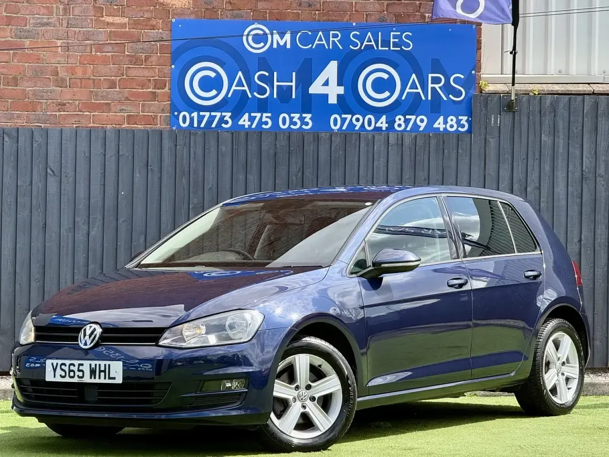 Used VW Golf VII Match 2015 Blue Hatchback