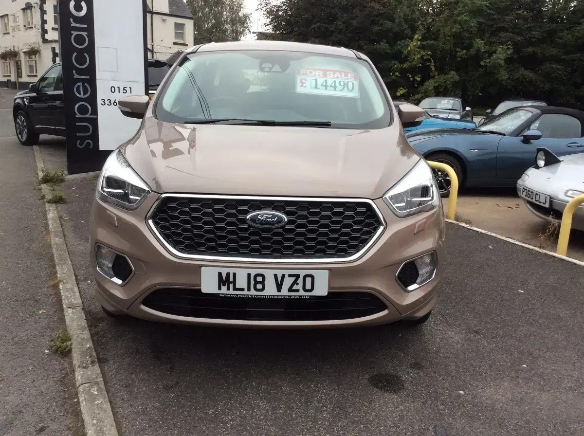 Used Ford Kuga Vignale 182 HP (133 kW) 2018 Brown SUV