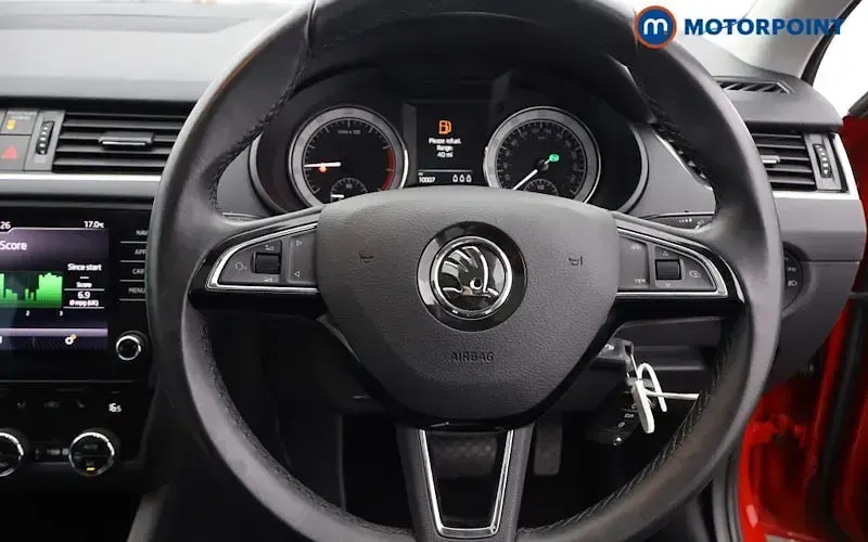 Used Skoda Octavia SE L 150 HP (110 kW) 2019 Red Hatchback