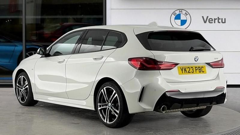 Used BMW 118 M Sport 136 HP (100 kW) 2023 White Hatchback