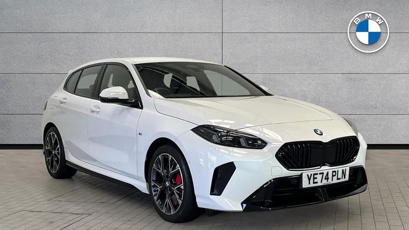 White Used 2024 BMW 120 M Sport Hatchback | £30,450 (A bit pricey) - Image 1/4