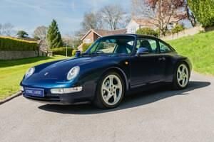 Used Porsche 911 Carrera 4 286 HP (210 kW) 1997 Blue Coupe