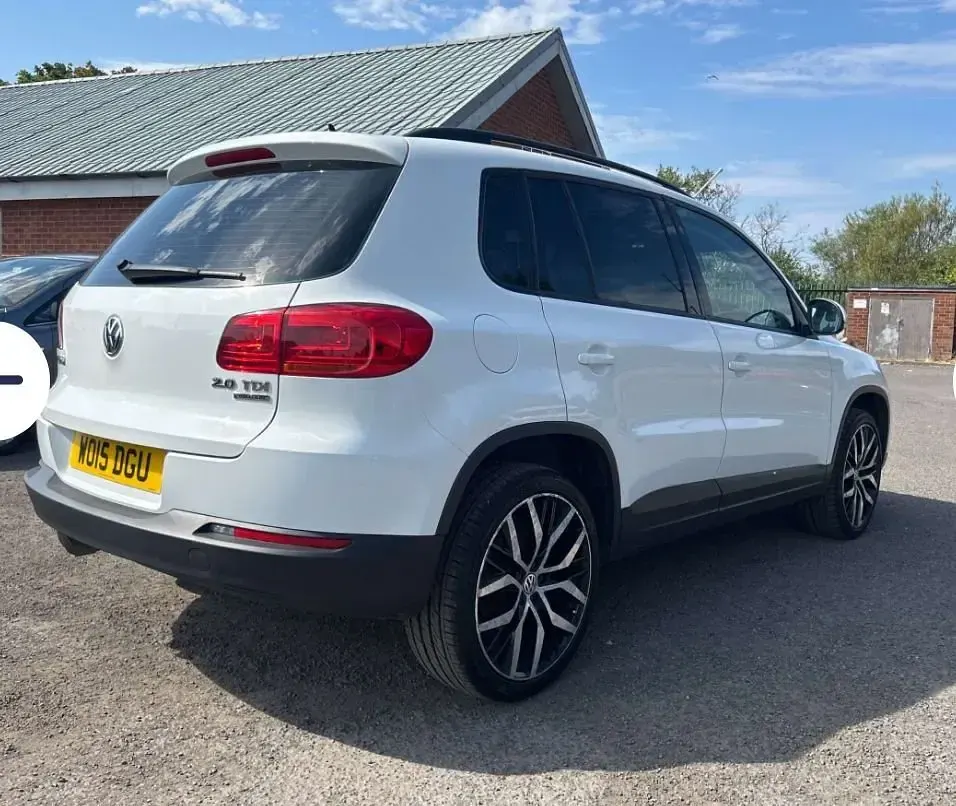 Used VW Tiguan S 150 HP (110 kW) 2015 White SUV