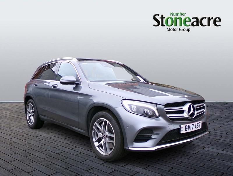 Used Mercedes GLC250 AMG line 200 HP (147 kW) 2017 Grey SUV