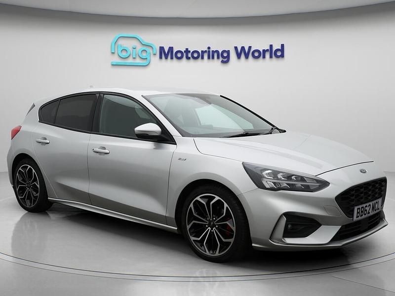 Silver Used 2022 Ford Focus ST-Line X Hatchback | £15,860 (Fair price) - Image 1/4