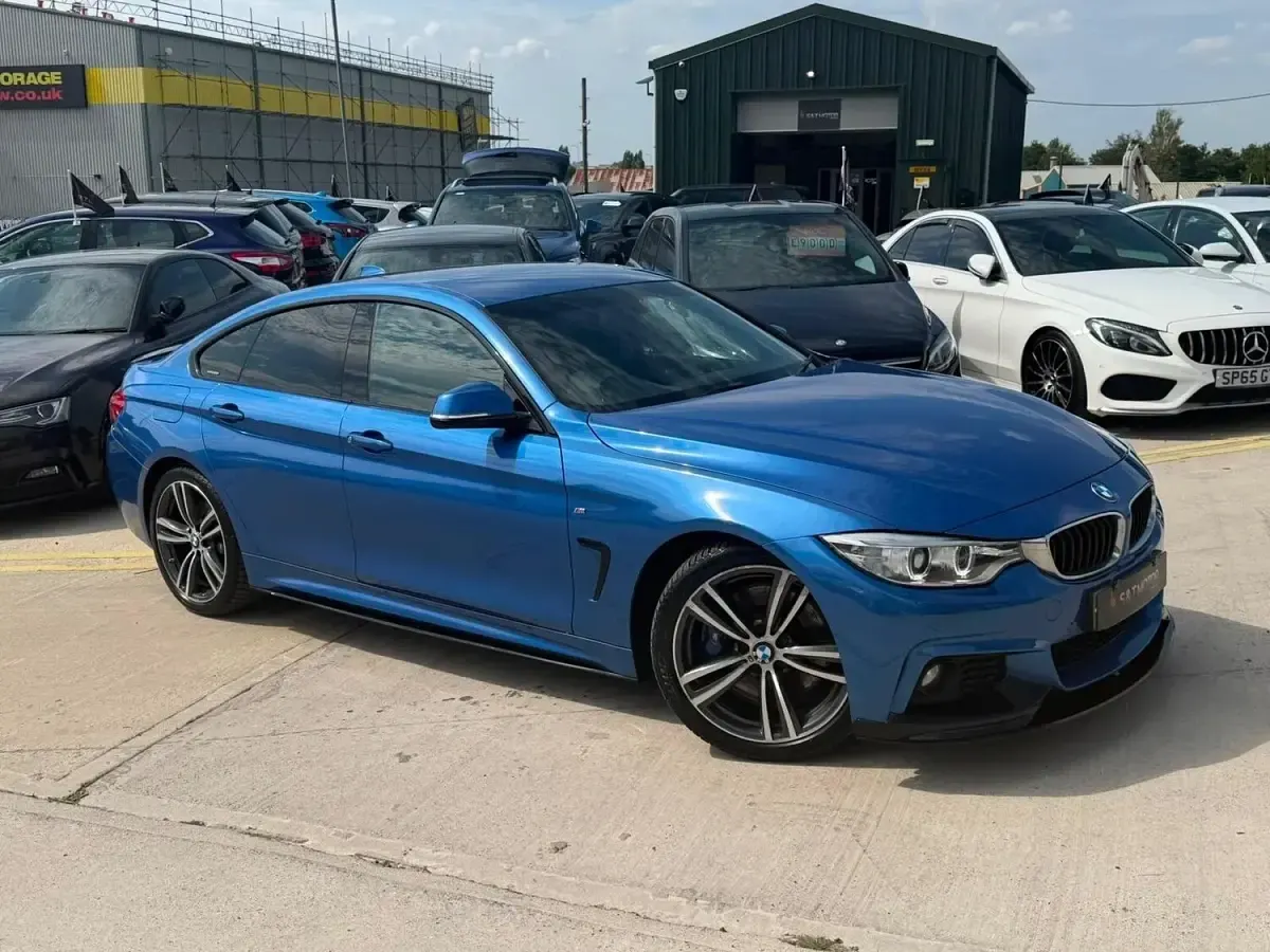 Used BMW 430 M Sport 254 HP (186 kW) 2015 Blue Coupe