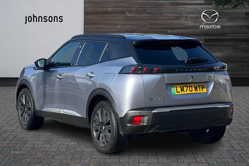 Used Peugeot e-2008 GTi 100 kW (136 HP) 2020 Grey SUV
