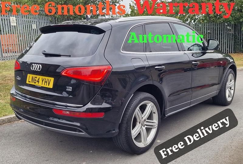 Used Audi Q5 S-line plus 2014 Black SUV