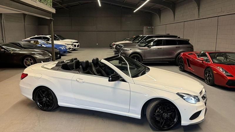 Used Mercedes E200 AMG 2014 White Cabriolet