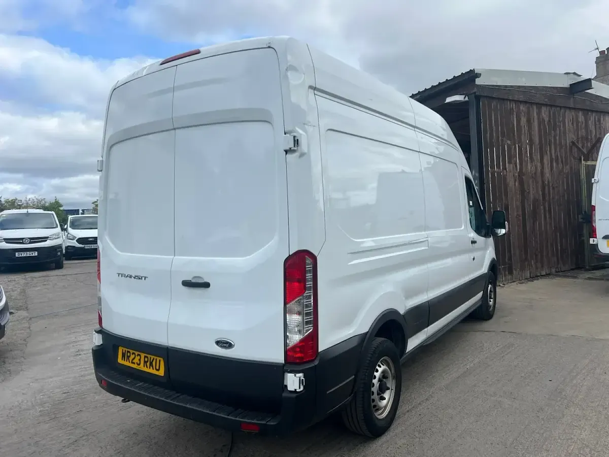 Used Ford Transit 130 HP (95 kW) 2023 White Van