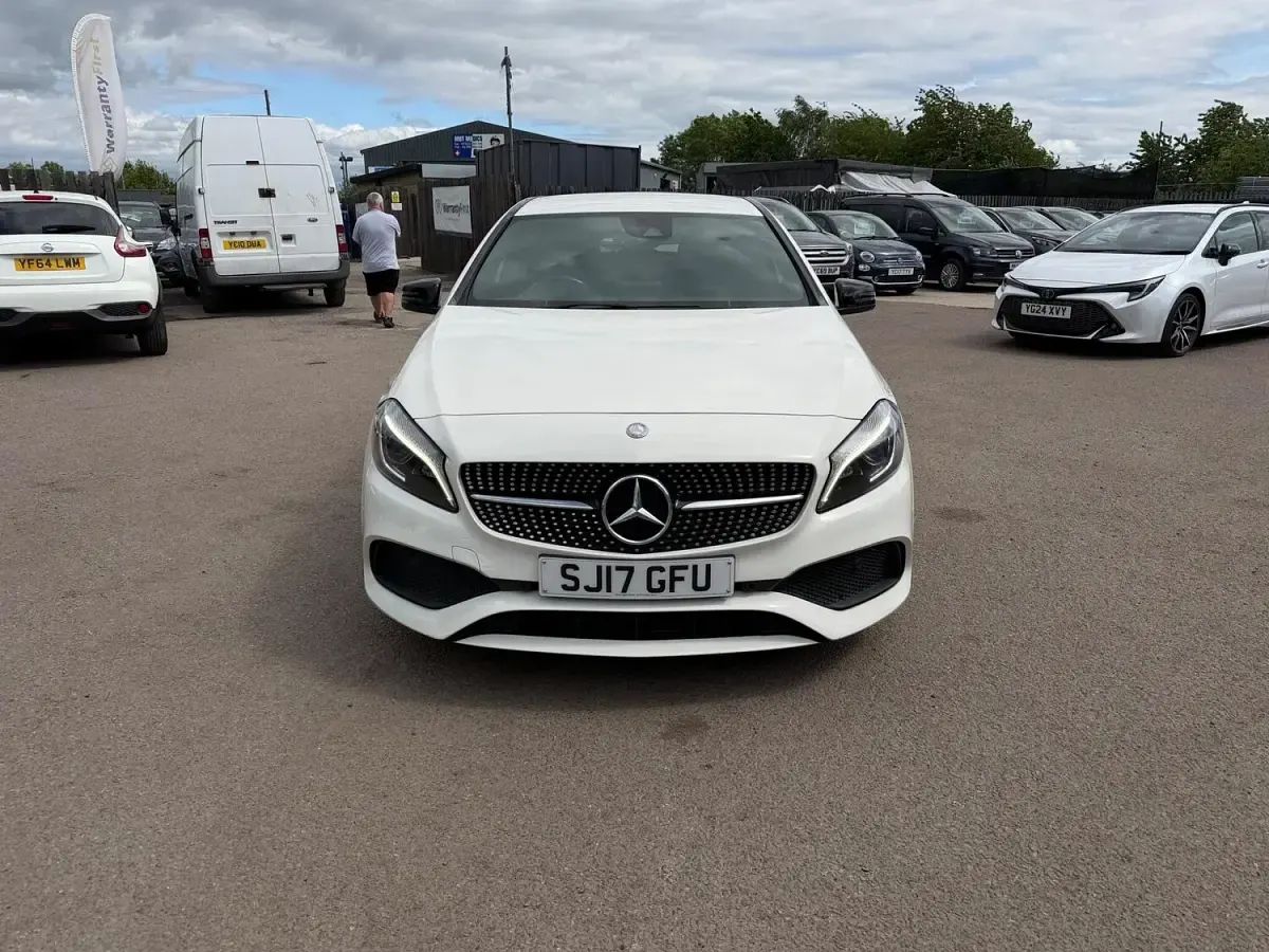 Used Mercedes A180 AMG Line Premium 2017 White Hatchback