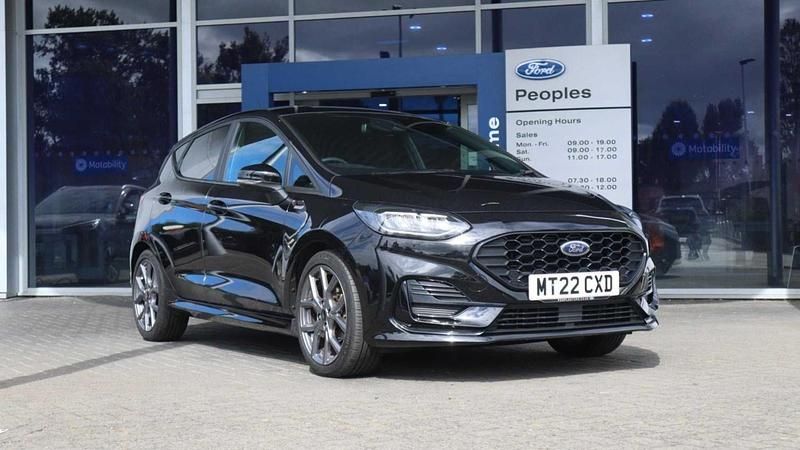 Black Used 2022 Ford Fiesta ST-Line Hatchback | £13,096 (Fair price) - Image 1/3