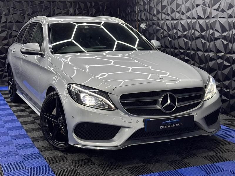 Used Mercedes C220 AMG line 2017 Silver Estate