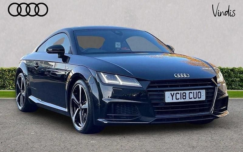 Black Used 2018 Audi TT Black Edition Coupe | £20,978 (Fair price) - Image 1/4