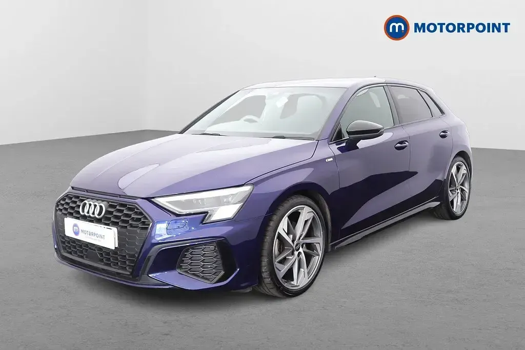 Used Audi A3 2023 Blue Sedan