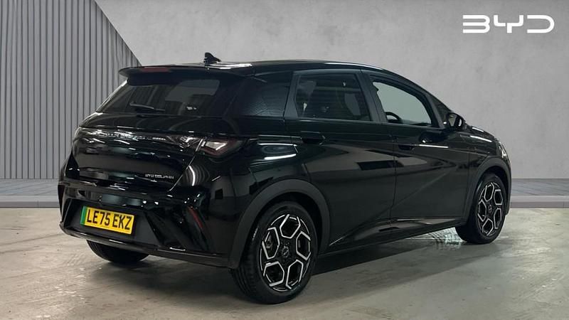 New BYD Dolphin Boost 129 kW (176 HP) 2025 Black Hatchback